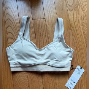 ALO airbrush heart throb bra NWT